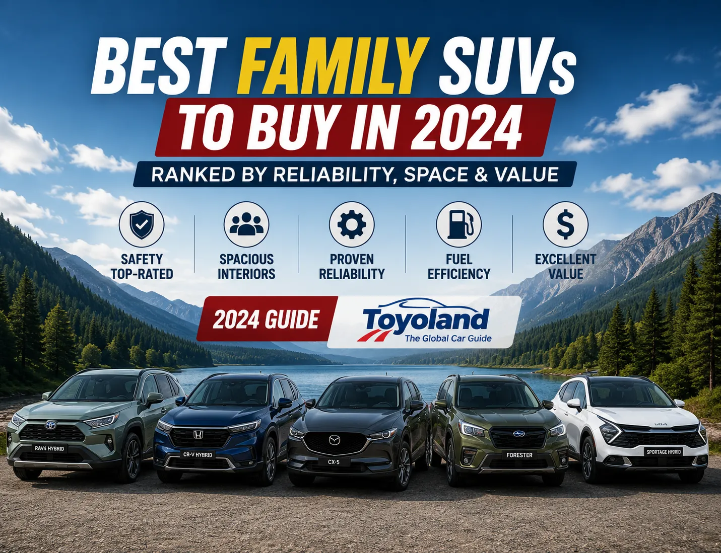 Best Family SUVs to Buy in 2024 Ranked by Reliability, Space and Value