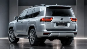 2026 Toyota Land Cruiser 300 Sahara ZX rear design and tail lights
