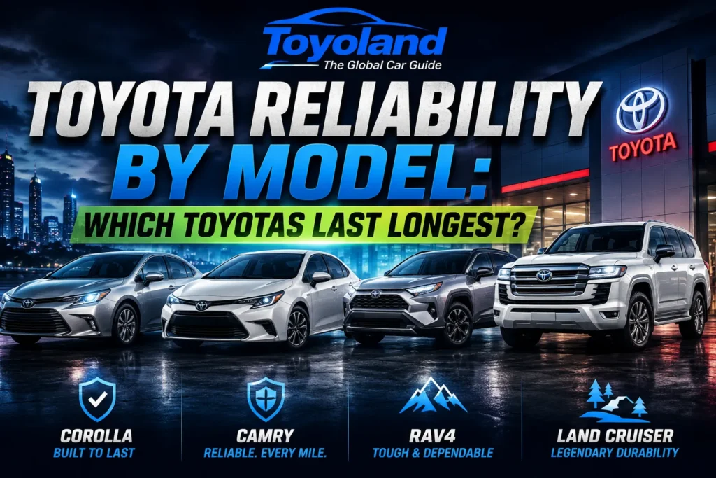 Toyota reliability by model — which Toyotas last longest