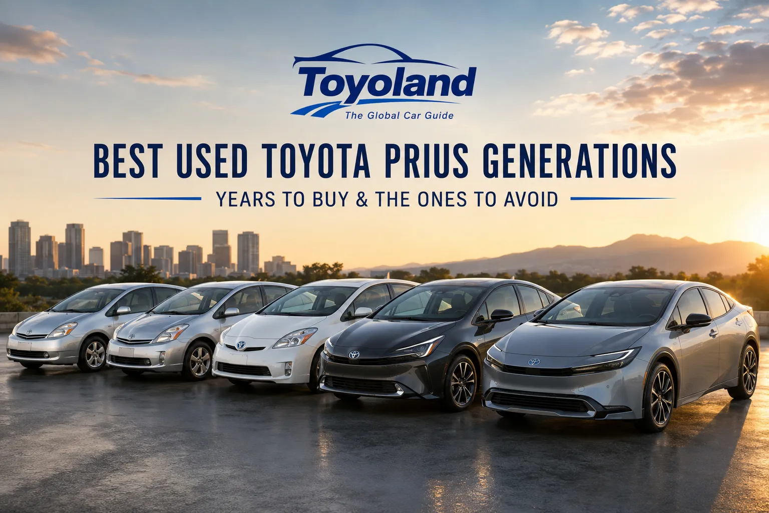 Toyota Prius hybrid hatchback, illustrating a Prius best and worst years buying guide