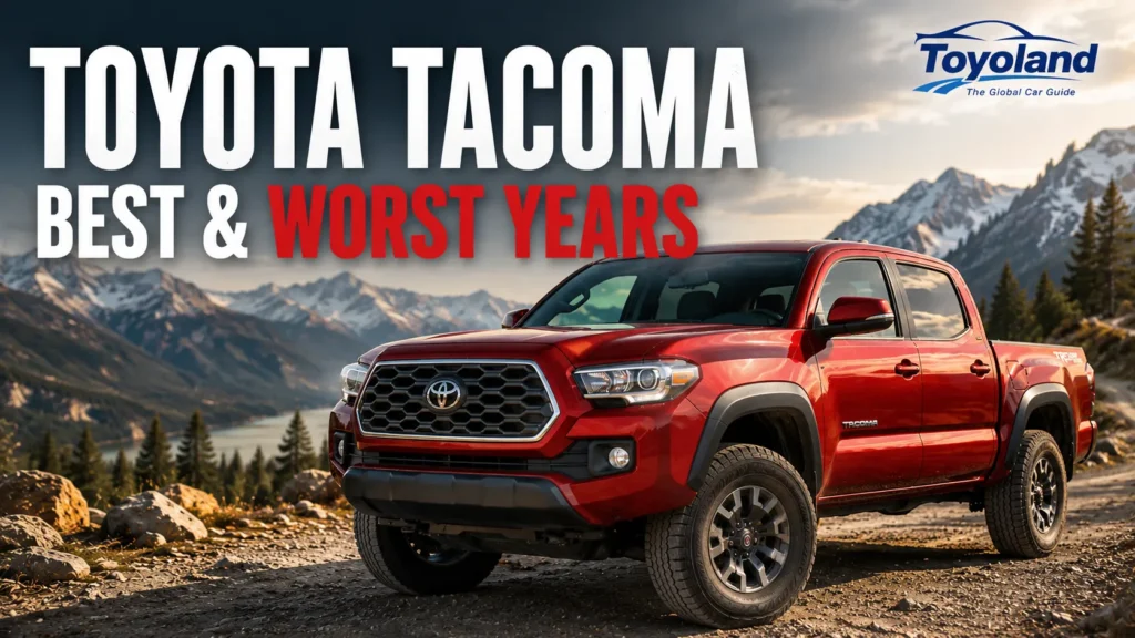 Toyota Tacoma midsize pickup illustrating the best and worst years used buyer guide